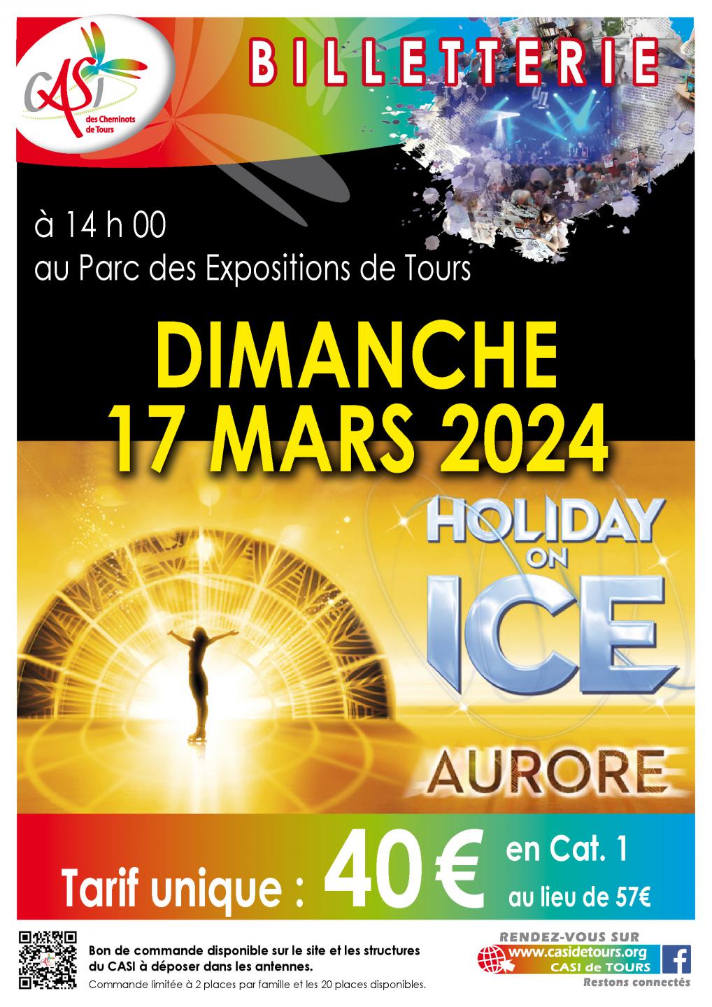 Spectacle Holiday On Ice CASI de TOURS